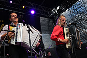 Erwin Aschenwald und die Mayrhofner beim 30. Open Air-Konzert von "Die Zillertaler Haderlumpen" am 12.08.2017 (©Foto: Martin Schmitz)